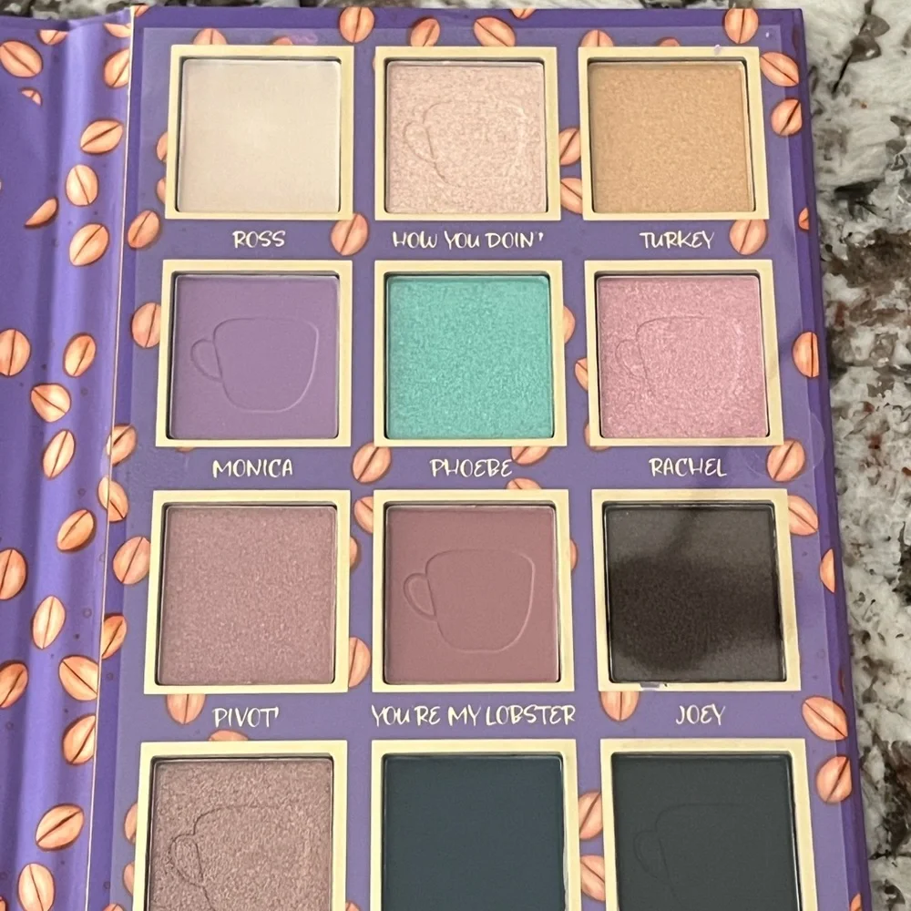 NEW Friends Central Perk Eyeshadow Palette